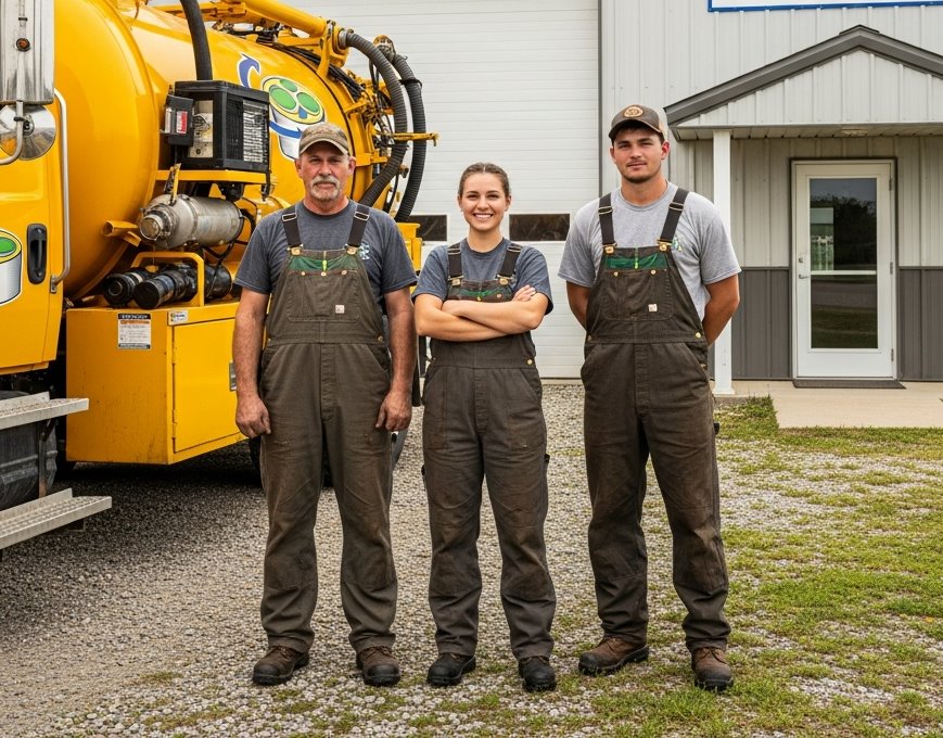The Septic Pumpers team